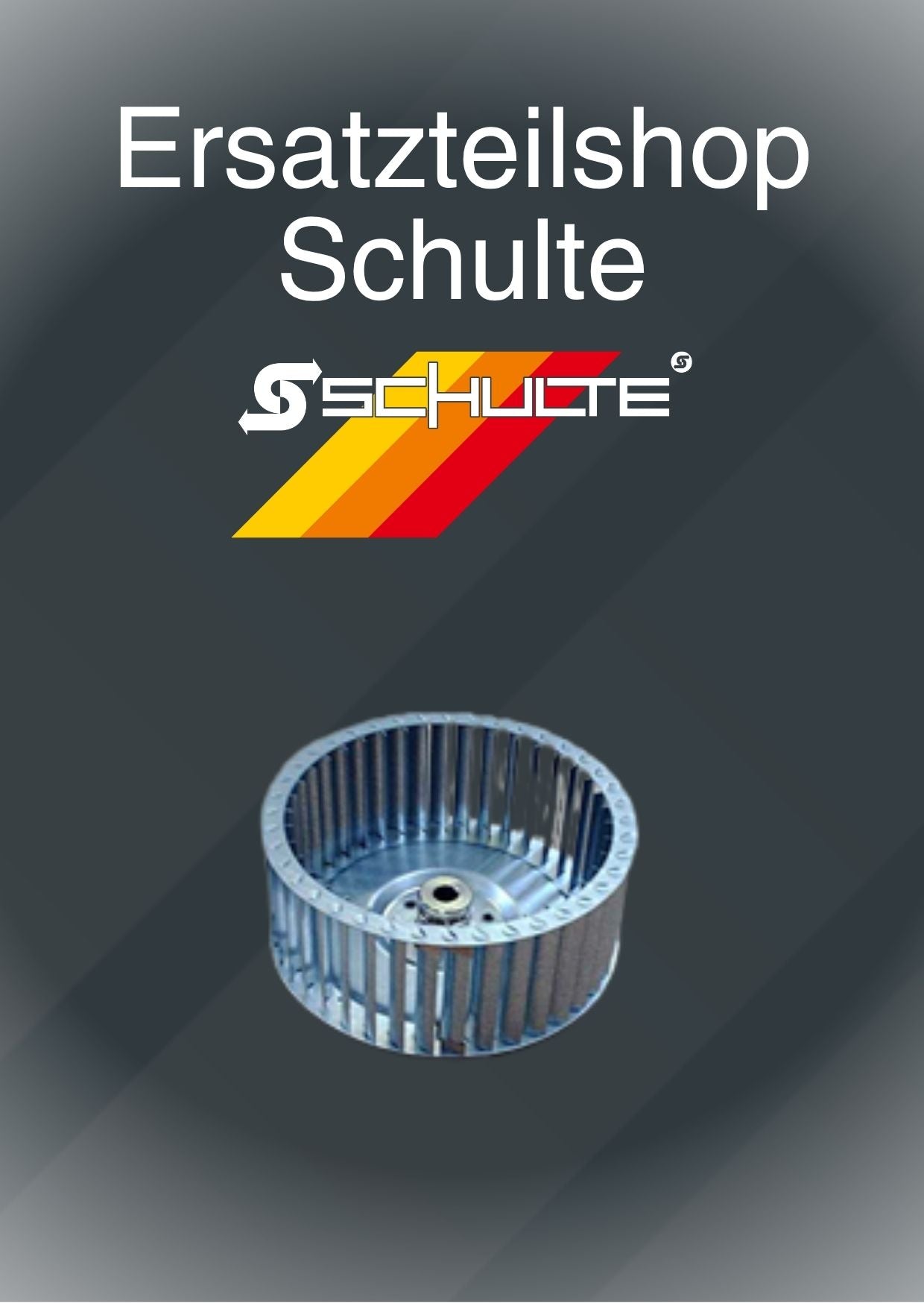 Ventilatorrad TLR 133 x 52 L mit Konushülse / St. vz.