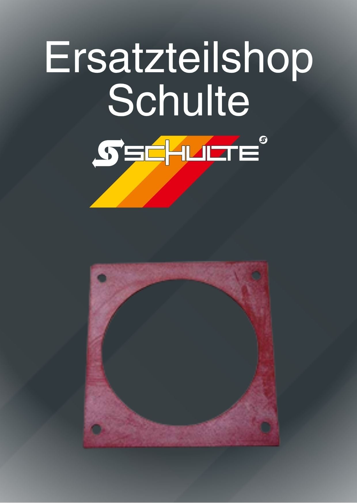 Brennerflansch Dichtung  Abm.180x190x3,0 mm